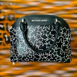 Michael Kors Black and White Star Emmy Dome